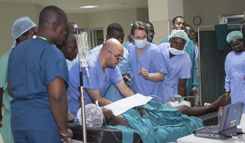 Dr. Ilyas Tugtekin, senior anesthetist at Ulm University Hospital, Baden-Württemberg, recently traveled to Kumasi in Ghana to help set up an ultrasound training center for doctors across West Africa.
