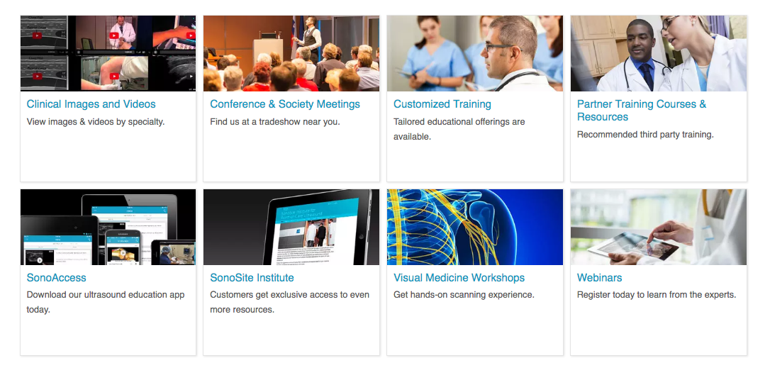 Sonosite Education Page