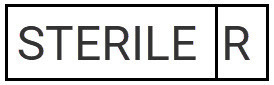 Symbol for Sterilized using irradiation